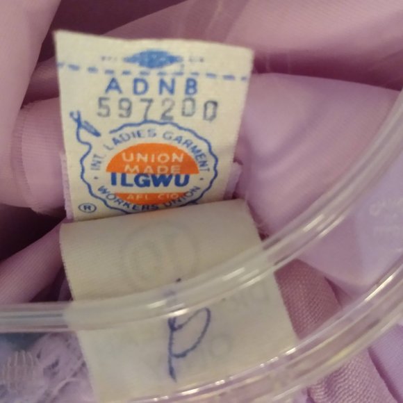 Vintage Eve Of Milady Lavender Formal Gown Wedding Prom Homecoming Fairy Romance - Picture 16 of 16